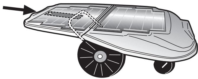 HUSQVARNA SOLAR MOWER - Protection antivent - 1