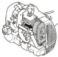 HUSQVARNA 129R - Schalldampfer - 1
