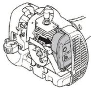 HUSQVARNA 129R - Marmitta - 1