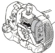HUSQVARNA 129R - Tlumik - 1