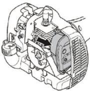 HUSQVARNA 129R - Aanenvaimennin - 1