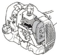 HUSQVARNA 129R - Silencieux - 1