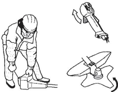 HUSQVARNA 129R - Gashendelvergrendeling - 5