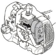 HUSQVARNA 129R - Troksu slapetajs - 1