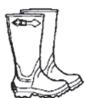 HUSQVARNA 129R - Botas - 1