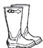 HUSQVARNA 129R - Bottes - 1