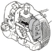 HUSQVARNA 129R - Tlmič výfuku - 1