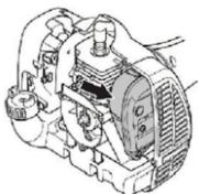 HUSQVARNA 129R - Ljuddampare - 1
