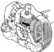 HUSQVARNA 129R - Lyddamper - 1