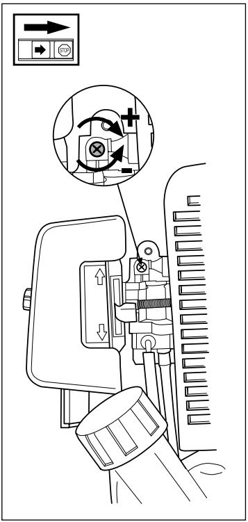HUSQVARNA 39R - Idle speed adjustment (T) - 1
