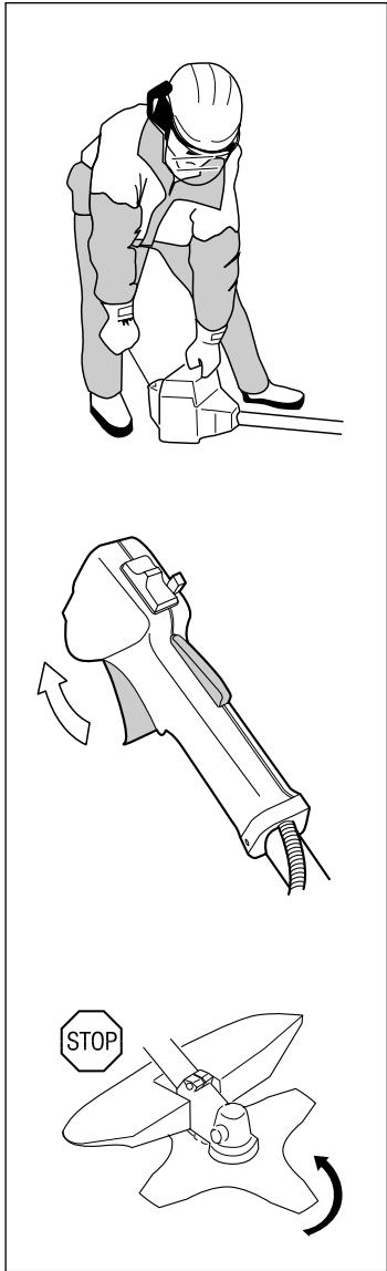 HUSQVARNA 39R - Throttle trigger lock - 3