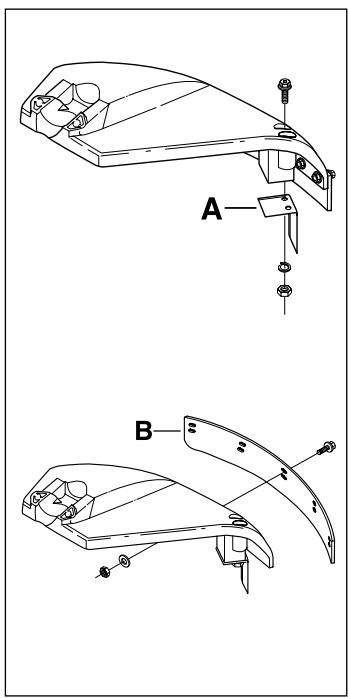 HUSQVARNA 39R - Assembling the spray guard (142R) - 1