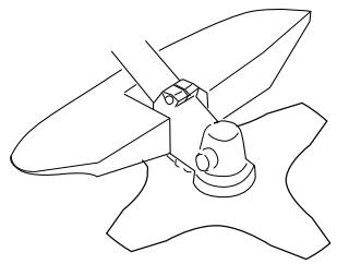 HUSQVARNA 39R - Cutting attachment guard - 1