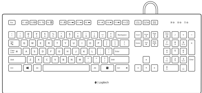 LOGITECH K290 - 3