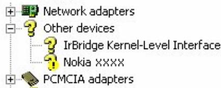 NOKIA PILOTES CONNECTIVITY CABLE DRIVERS - J'ai connecté le câble avant/au moment d'installer les pilotes Nokia Connectivity Cable Drivers et la connexion ne fonctionne pas. - 1