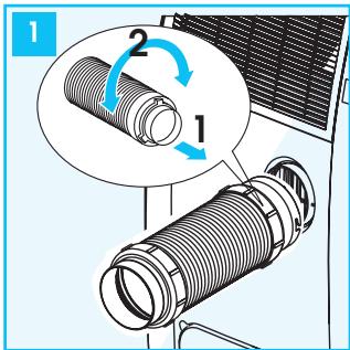 DELONGHI PAC WE125ECO - Climatisation sans installation - 1