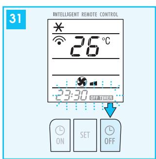 DELONGHI PAC WE125ECO - Programmation de l'arrêt - 4