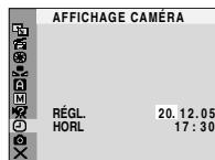 JVC GR-D280E - Réglages de la date et de l'heure - 1