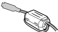 JVC GR-D280E - Comment attacher le filtre en ligne - 3