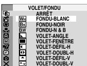 JVC GR-D280E - Pour les menus de lecture vidéo : - 1