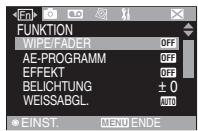 JVC GR-D815E - Ändern der Menüeinstellungen - 2