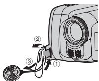 JVC GR-D815E - Fixez Le Couvre-Objectif - 1