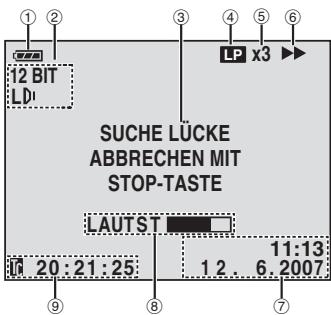 JVC GR-D815E - Bei Video-Wiedergabe - 1