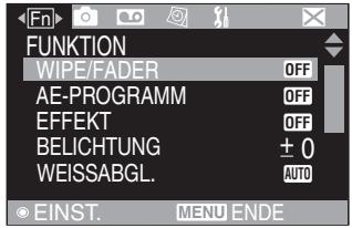JVC GR-D815E - Ändern der Menüeinstellungen - 4
