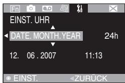 JVC GR-D815E - Datums-/Zeiteinstellung - 2