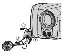 JVC GR-D815E - Bevestig De Lensdop - 1
