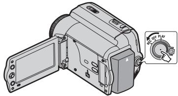 JVC GR-D822E - ③ Appuyer sur la touche de marche/arrêt d'enregistrement pour commencer l'enregistrement. - 1