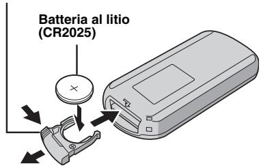 JVC GR-D822E - Reinserimento della batteria - 1