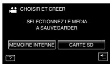 JVC GZ-HM960BE - Sélectionner les fichiers à copier - 2