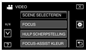 JVC GZ-HM960BE - Tik op het gewenste menu. - 1