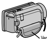 JVC GZ-HM960BE - Einstellung des Haltegriffs - 1