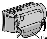 JVC GZ-HM960BE - Afstelling van de handgreep - 1