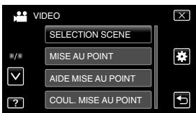 JVC GZ-HM960BE - Se familiariser avec le menu - 1