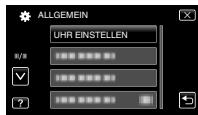 JVC GZ-HM960BE - Einstellen der Uhrzeit - 1