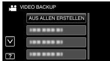 JVC GZ-HM960BE - Alle Dateien kopieren - 1