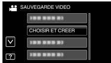 JVC GZ-HM960BE - Sélectionner les fichiers à copier - 1