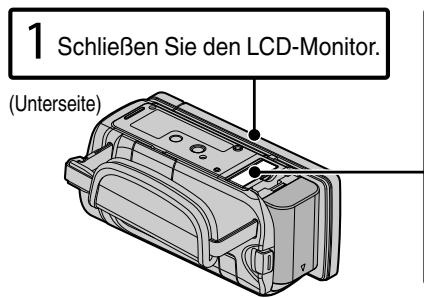 JVC GZ-HM960BE - Einsetzen einer SD-Karte - 1