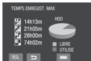 JVC GZ-MG460EF - Appuyer sur la touche INFO. - 2