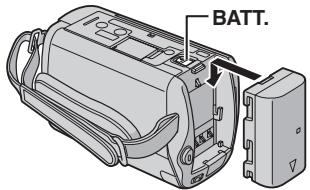 JVC GZ-MG460EF - Charge de la batterie - 1