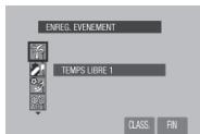 JVC GZ-MG460EF - Sélectionner l'événement dans lequel vous voulez enregistrer le fichier. - 1