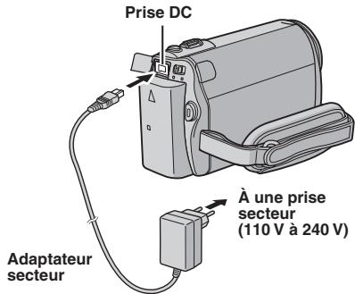 JVC GZ-MG460EF - Charge de la batterie - 2