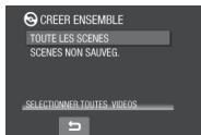 JVC GZ-MG460EF - Sélectionner le menu désiré. - 1