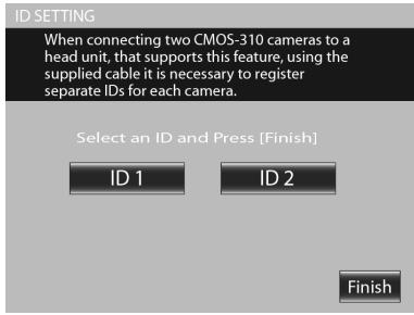 KENWOOD CMOS-310 - Camera-identificatie instellen - 1