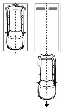 KENWOOD CMOS-310 - Rij de auto naar voren. - 1