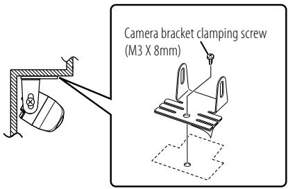 KENWOOD CMOS-310 - Installing the Camera/Adjusting its angle - 5