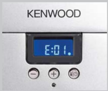 KENWOOD COOKING CHEF MAJOR KM089 - Messages d'erreur - 1